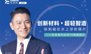爱成集团医视明镜片新品耀世发售，刘德华倾情代言，开启光学新纪元